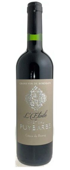 Chateau Puybarbe L'Etoile Bordeaux 2020 6/75cl