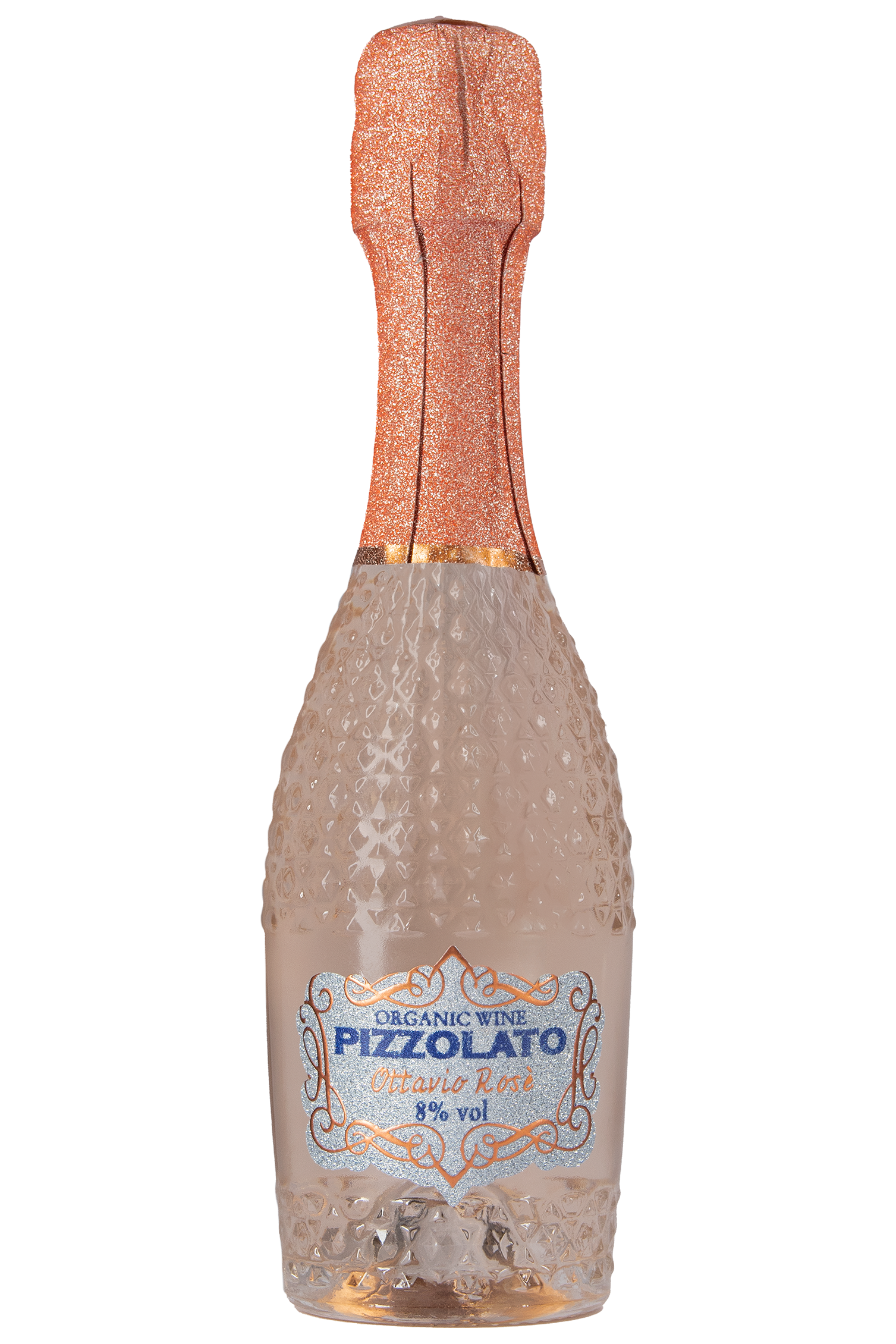 Pizzolato Spumante Rose Org 8% 20cl