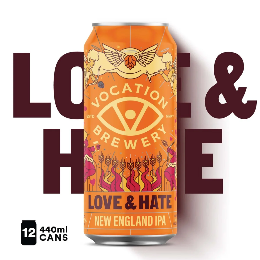 Vocation Brewery Love & Hate New England IPA