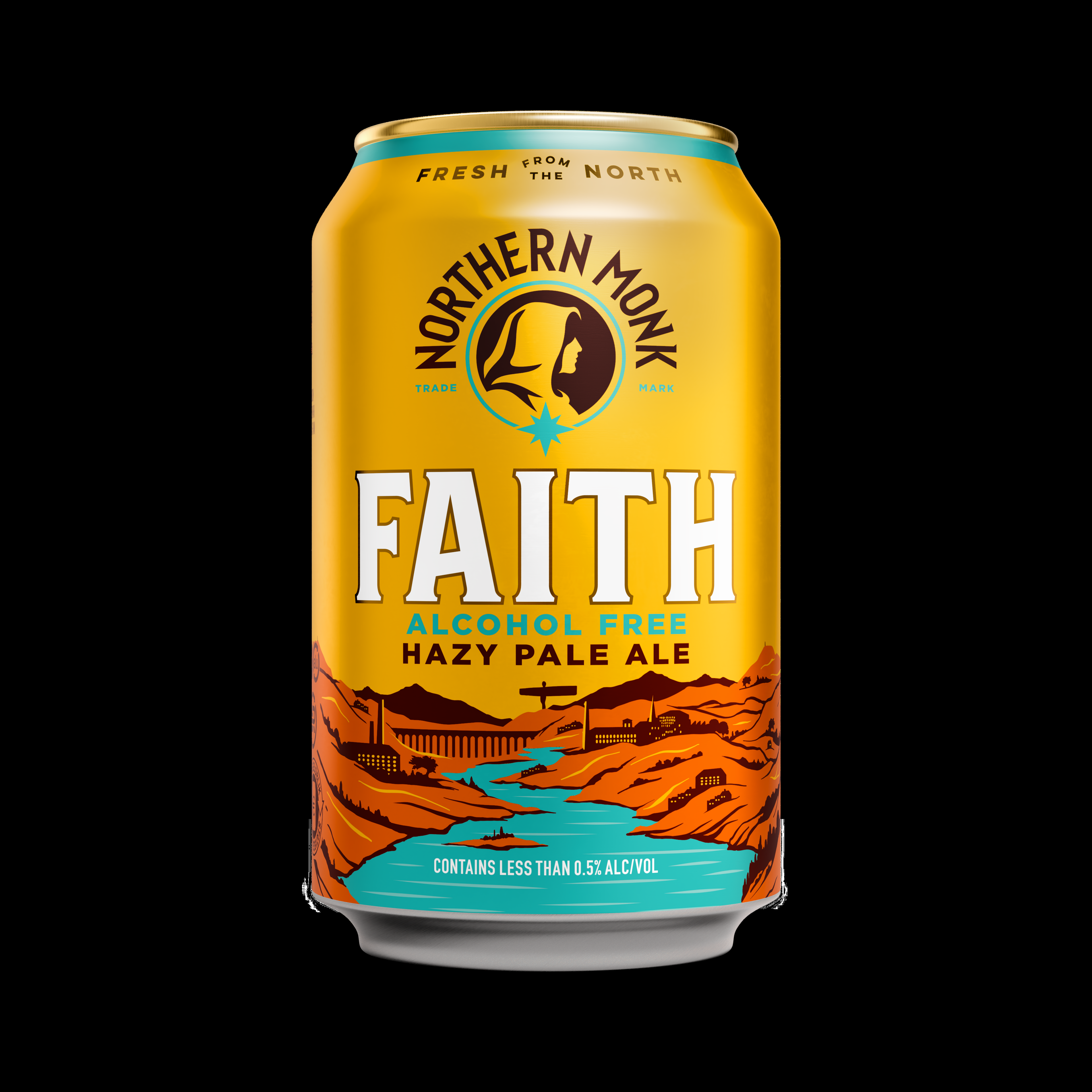 Northern Monk Faith Alcohol Free Alkoholiton Pale Ale TLK