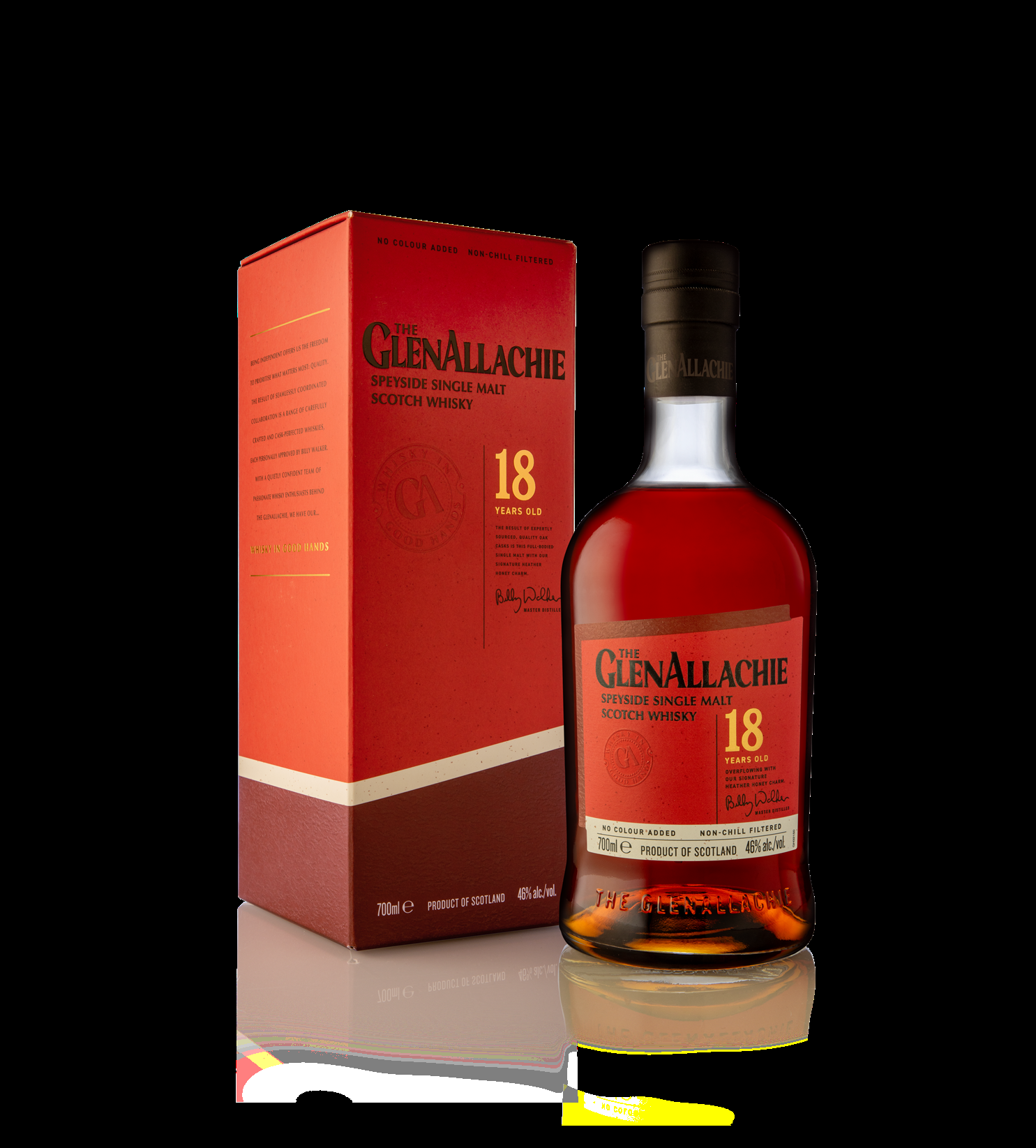 GlenAllachie 18 Year Old Scotch Single Malt Whisky