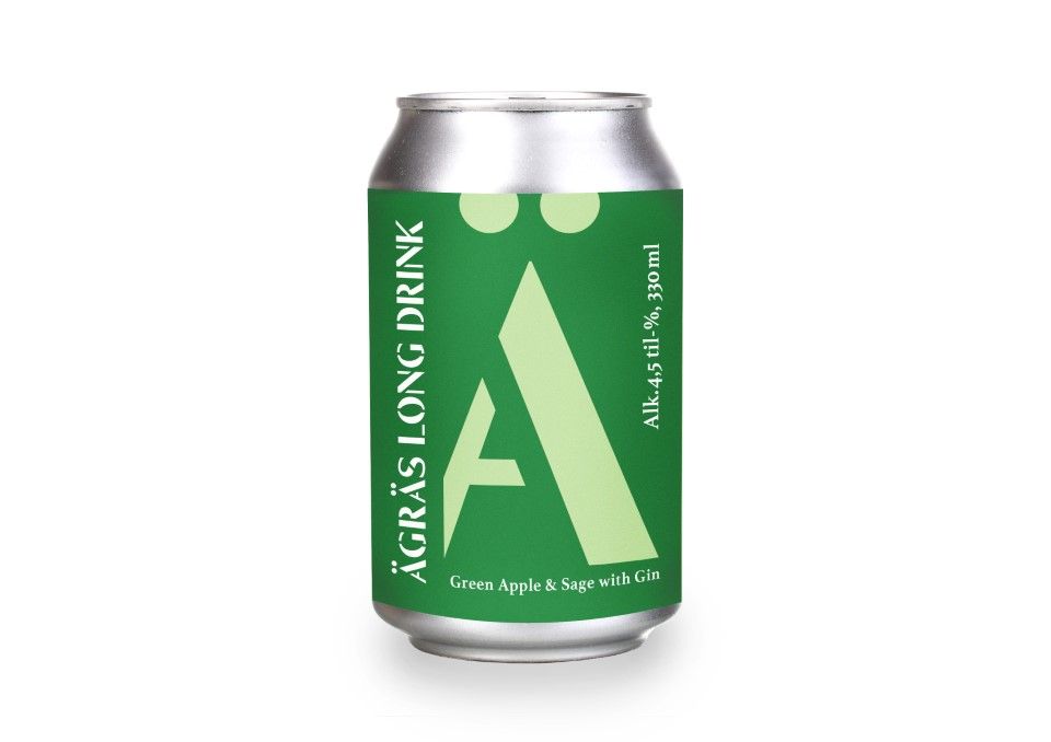 Ägräs Long Drink Green Apple & Sage with Gin