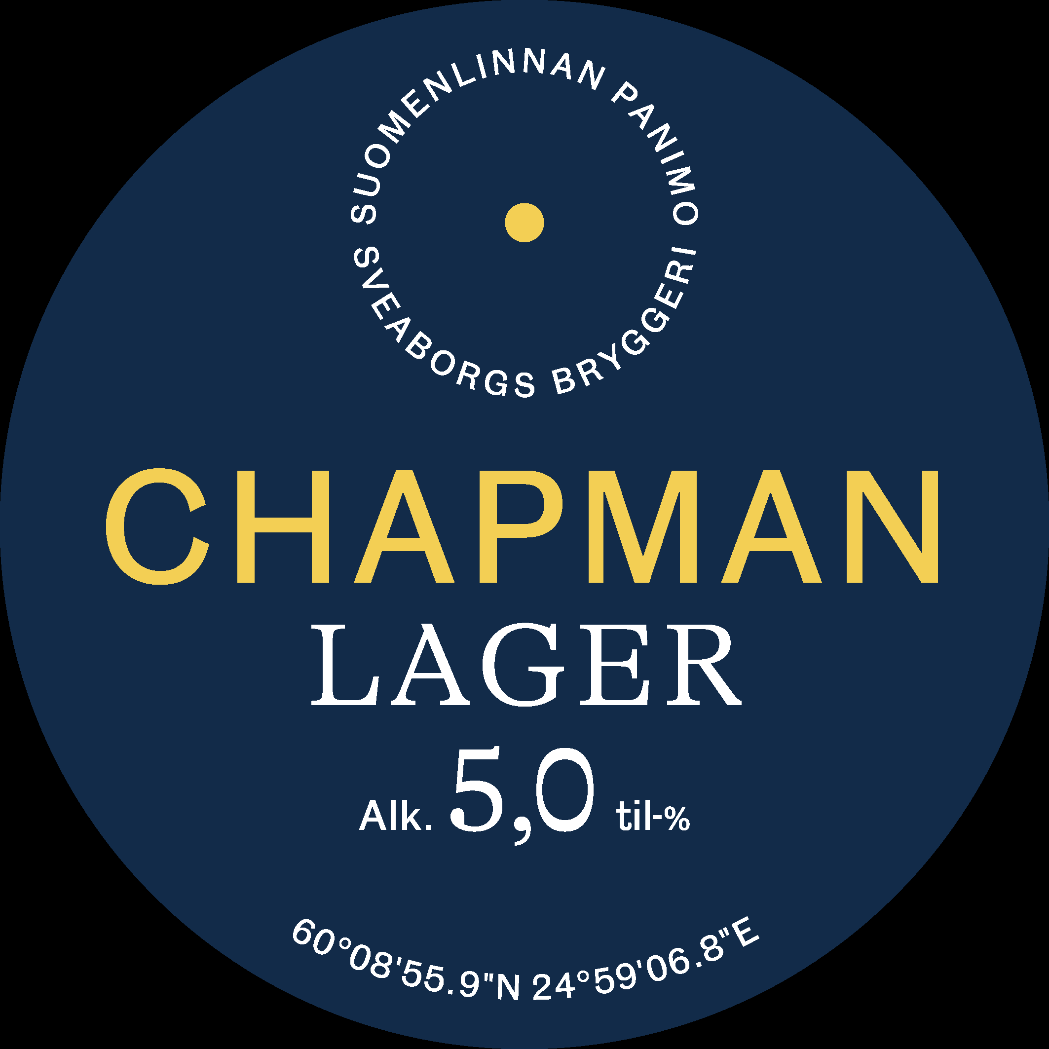 Suomenlinnan Panimo Chapman Lager Gluteeniton Owk 