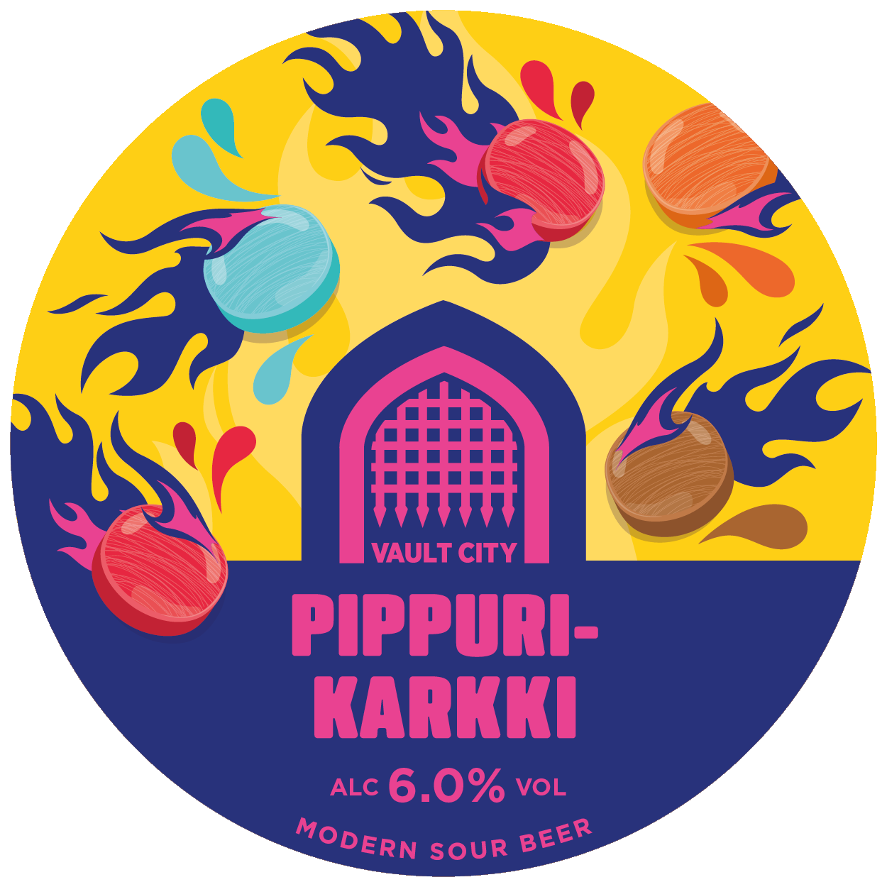 Vault City Pippurikarkki Candy Sour Owk