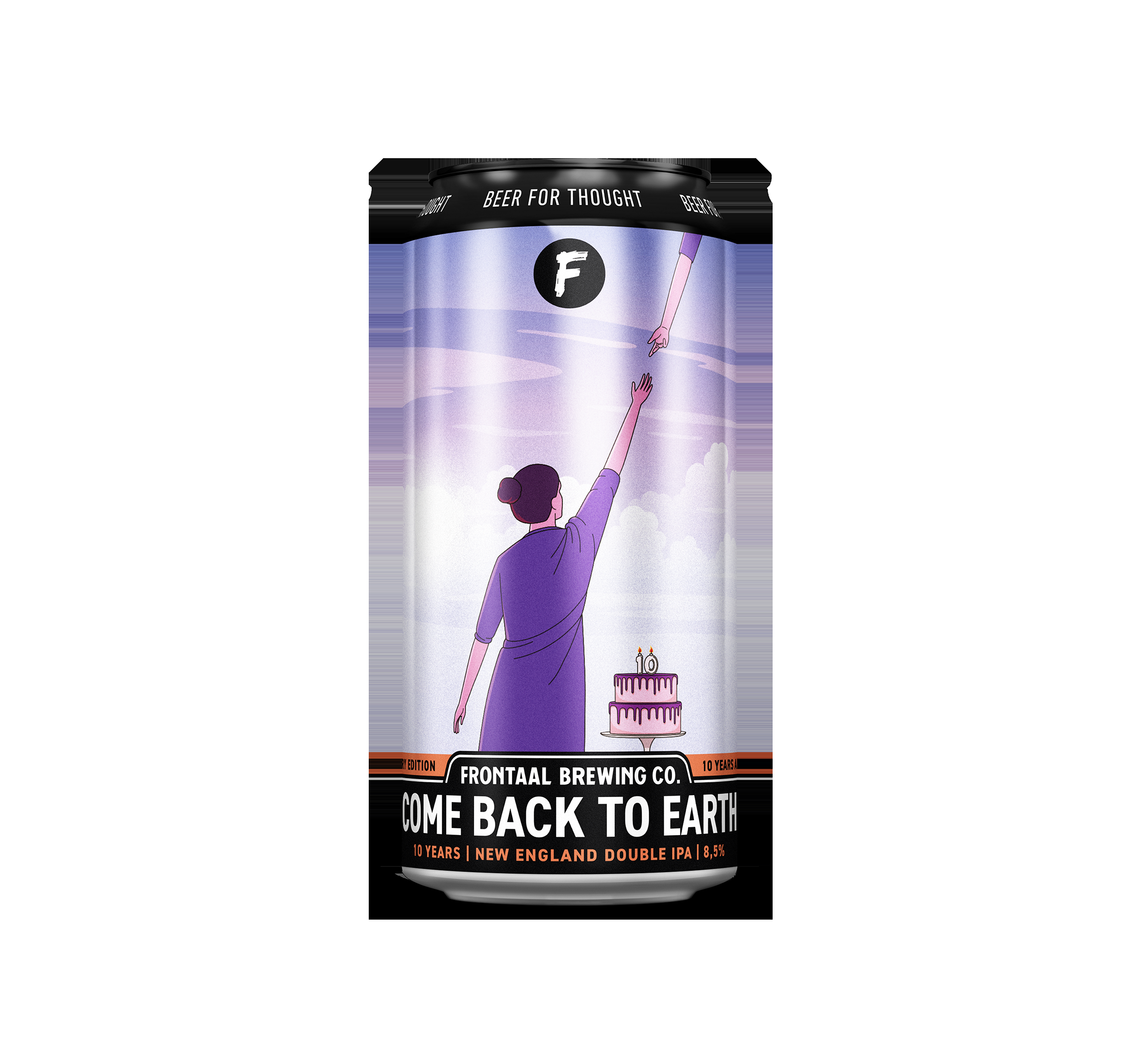 Frontaal Come Back to Earth 10 Years NEDIPA tölkki