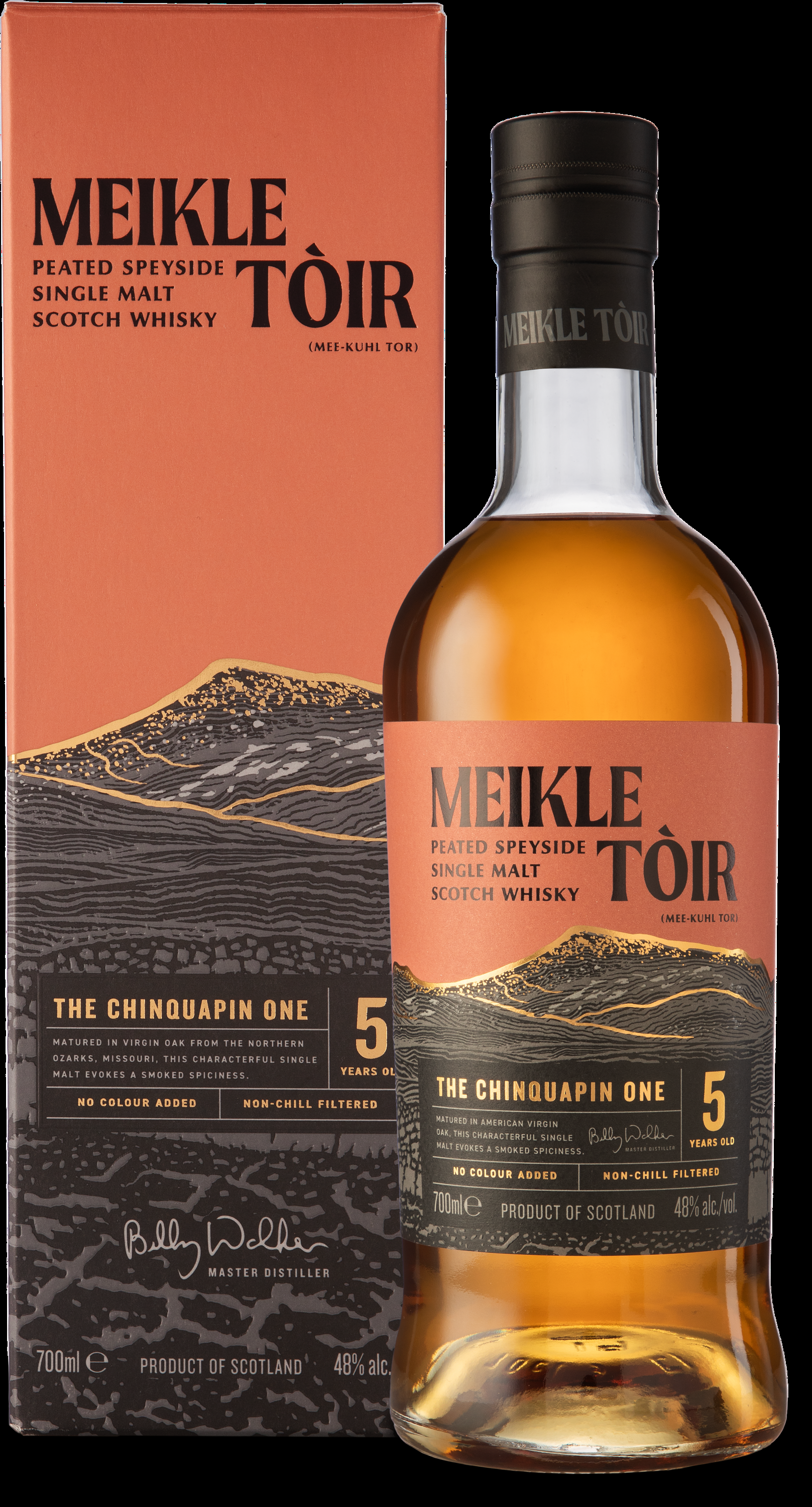 GlenAllachie Meikle Toir 5 Year Old The Chinquapin Scotch Single Malt