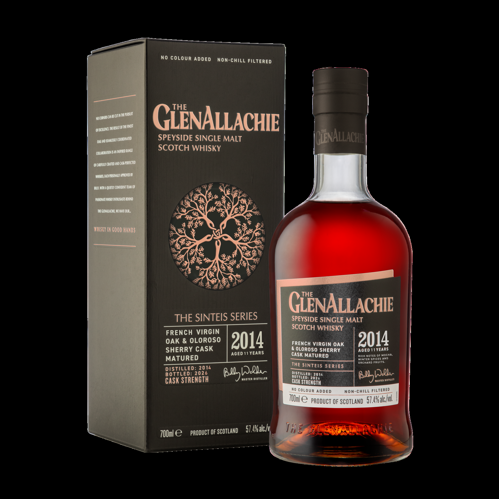 GlenAllachie Sinteis Part 4: Mongolian Oak & Pedro Ximenez & Oloroso Scotch Single Malt