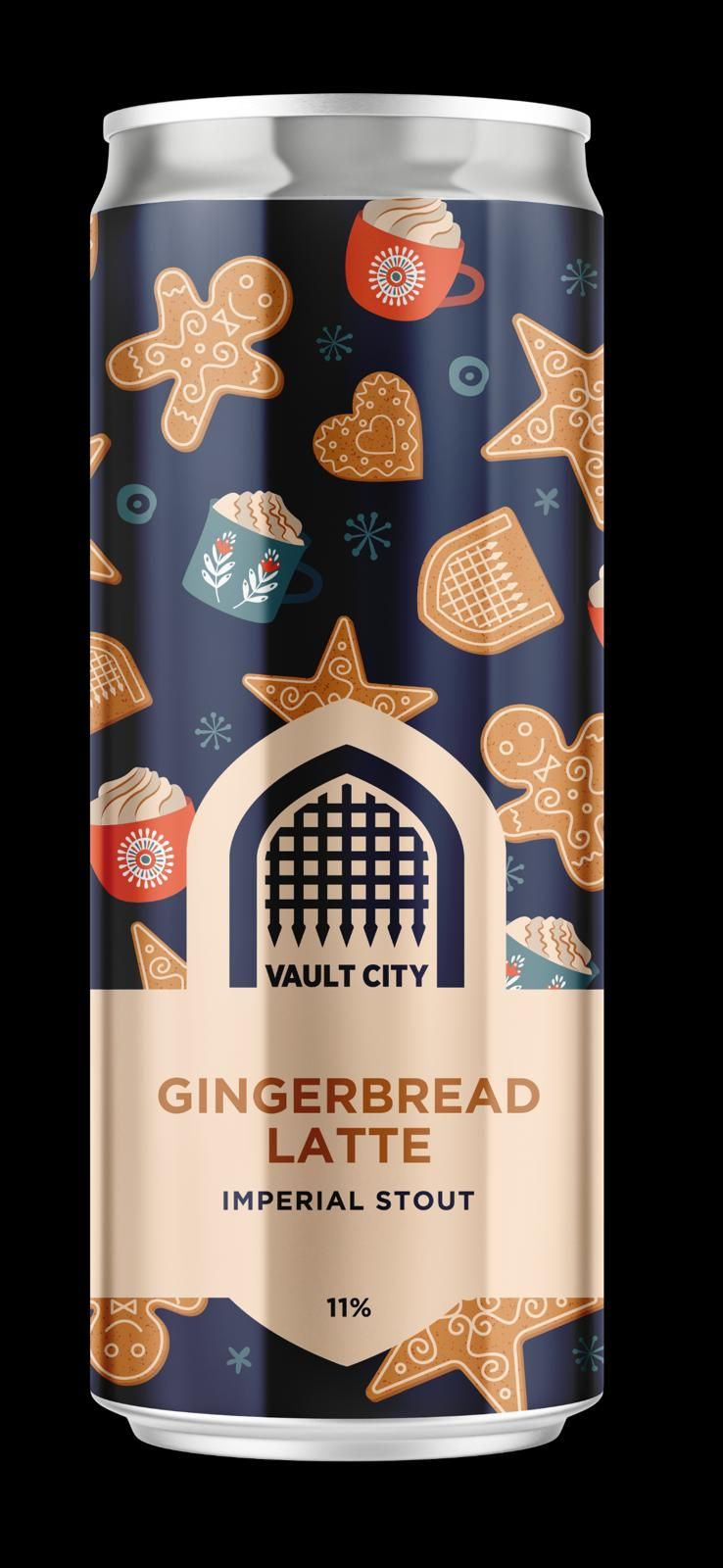 Vault City Gingerbread Latte Imperial Stout can
