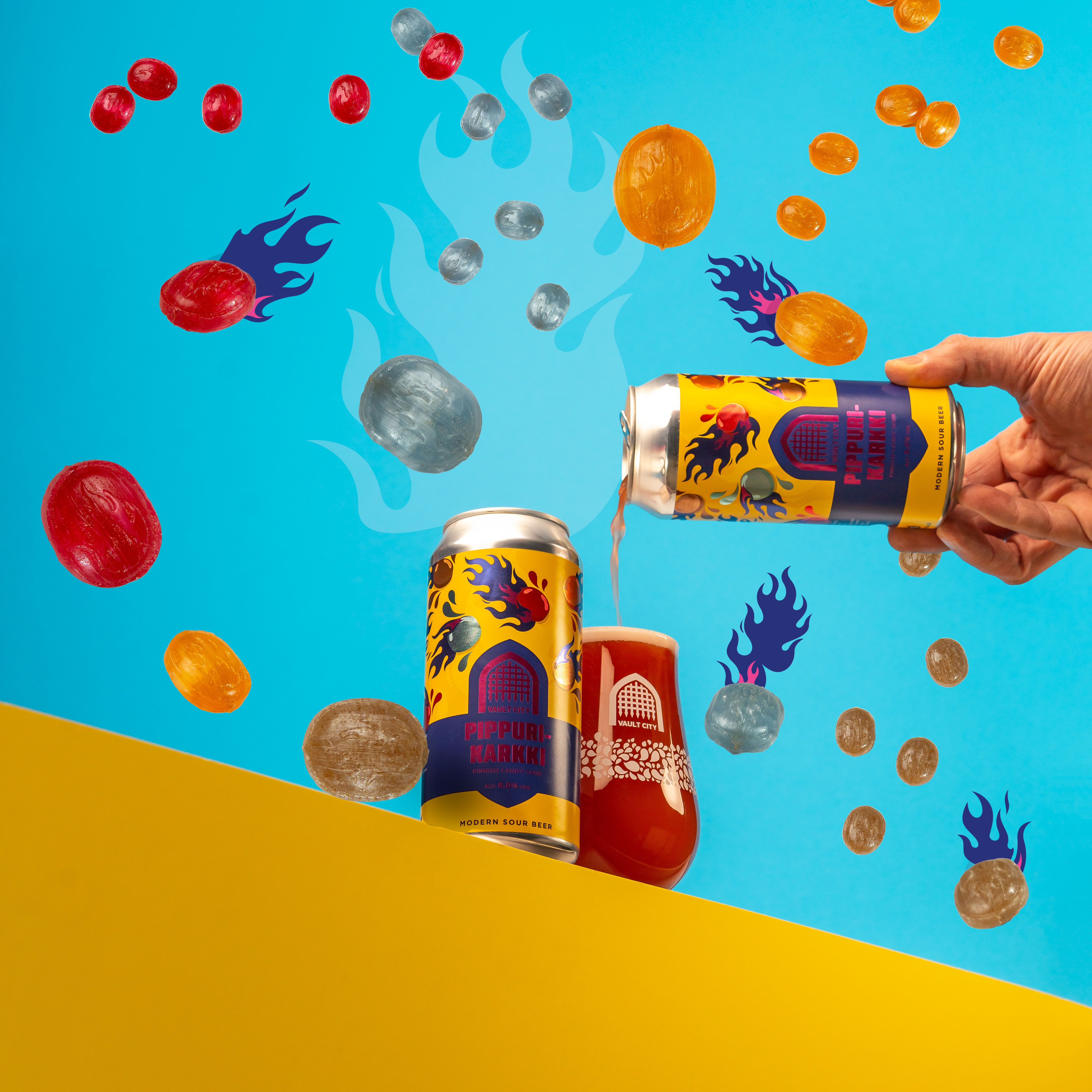 Vault City Pippurikarkki Candy Sour Tlk