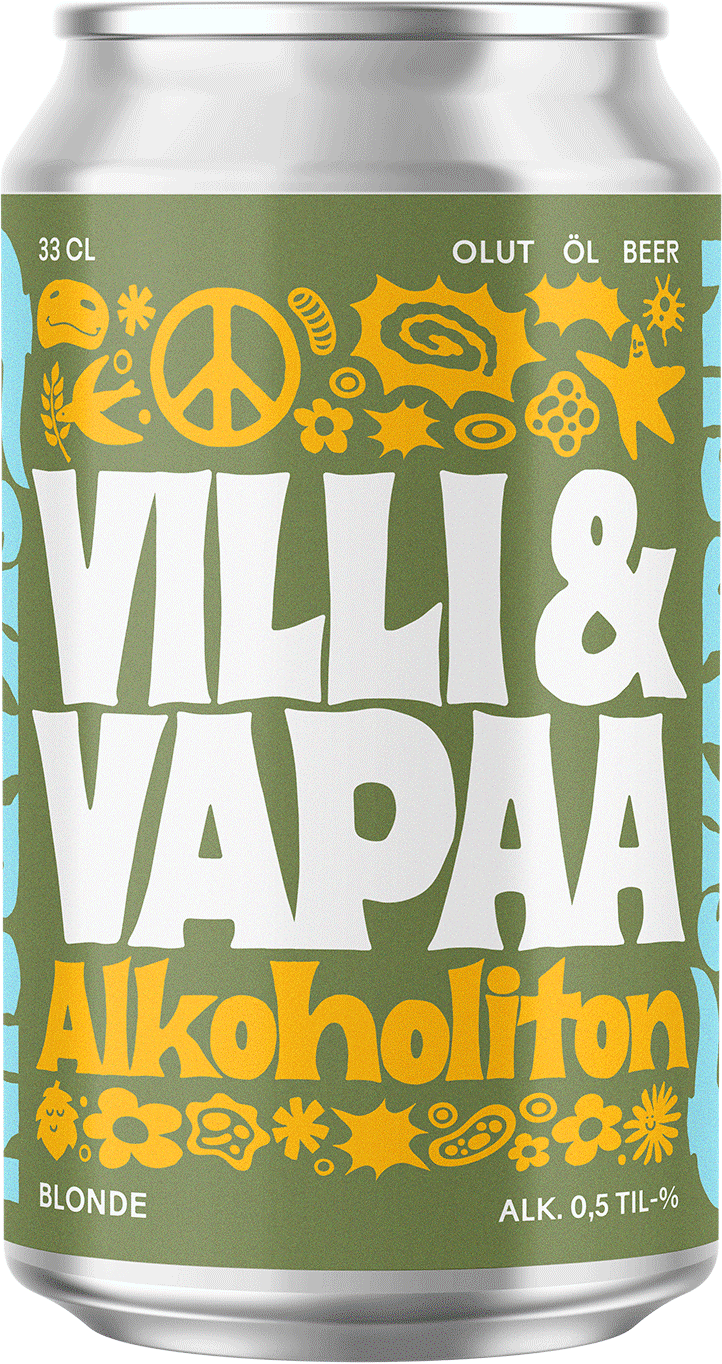 Fiskarsin Panimo Villi ja Vapaa Non-Alc Blonde 0,5%