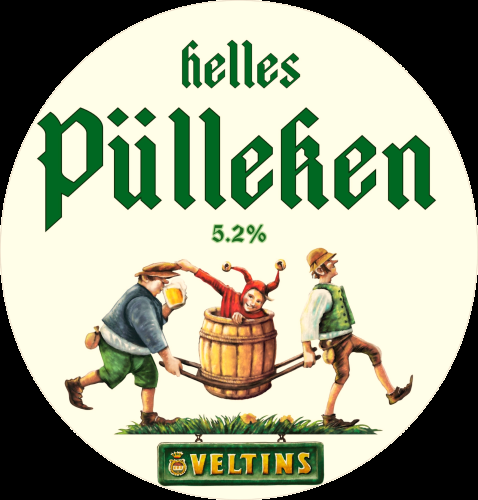 Pülleken Helles von Veltins