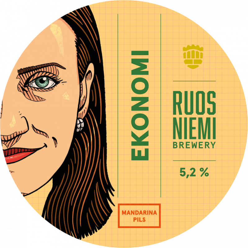 Ekonomi Mandarina Pils 30 l KeyKeg