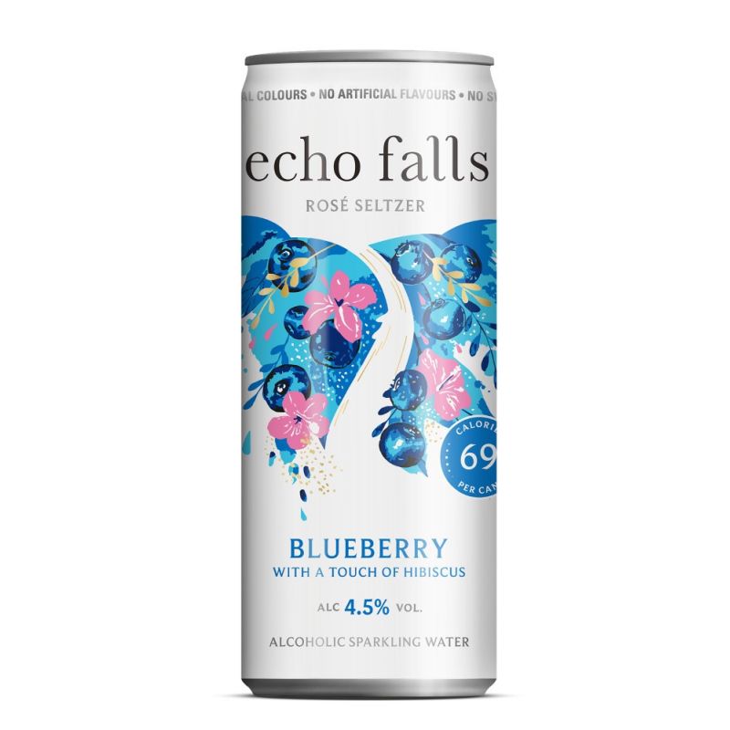 Echo Falls Rosé Seltzer BLUEBERRY 4,5% 250ml