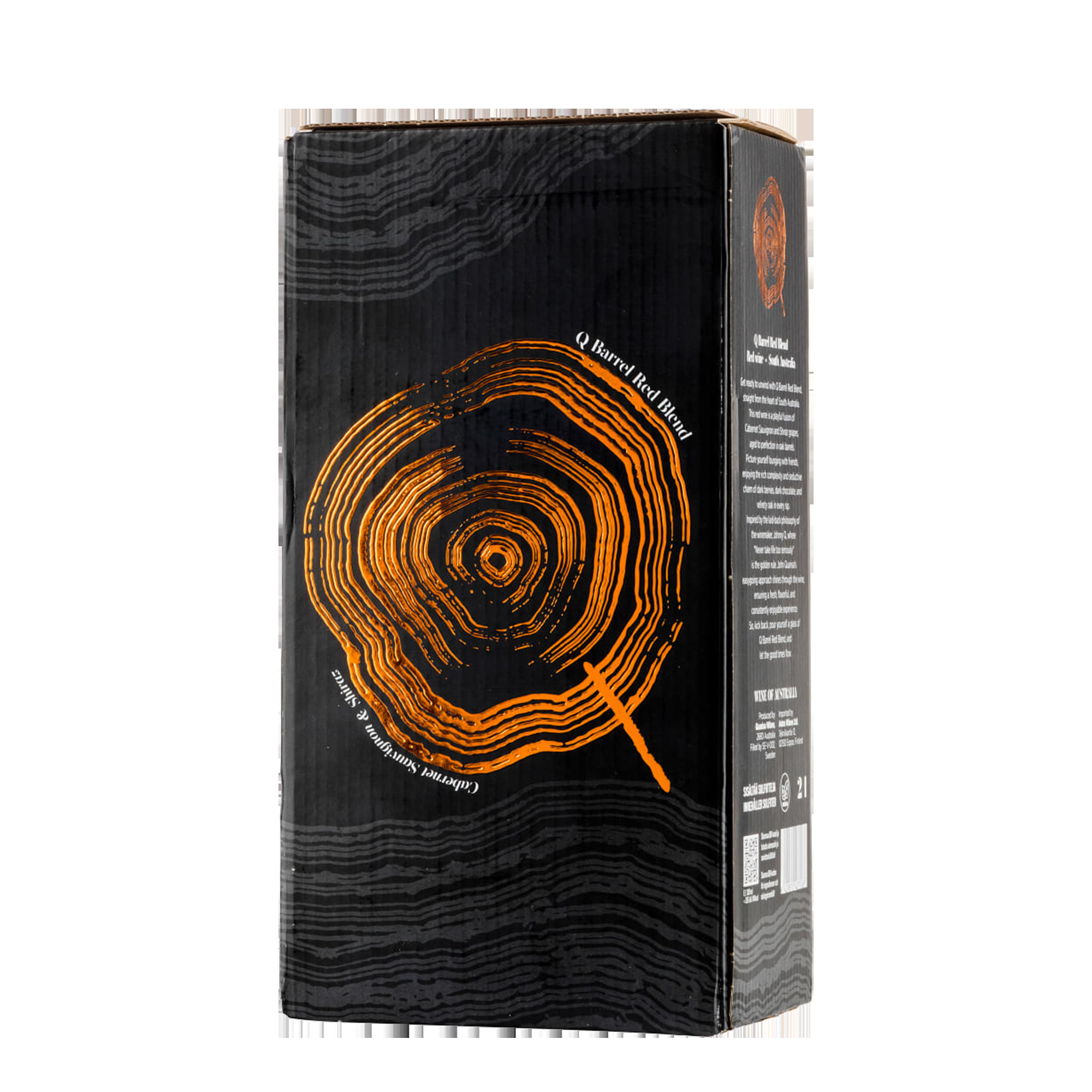 Q Barrel Caberner Sauvignon Shiraz Hana 2L/6