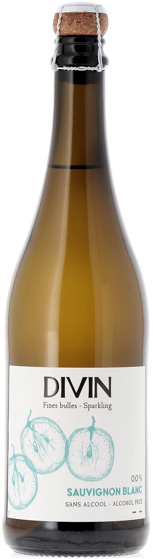 DIVIN Origine Sauvignon Blanc Fines-Bulles Sparkling 0,0%