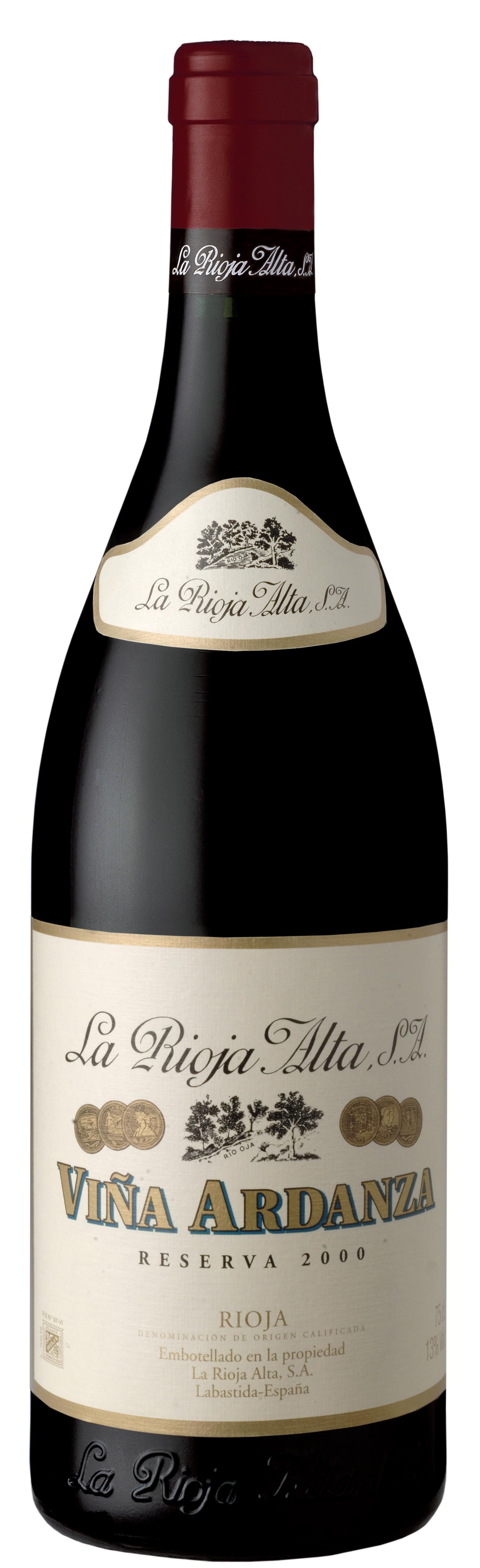 La Rioja Alta Viña Ardanza Reserva 2000_Ainutlaatuinen tilaisuus!