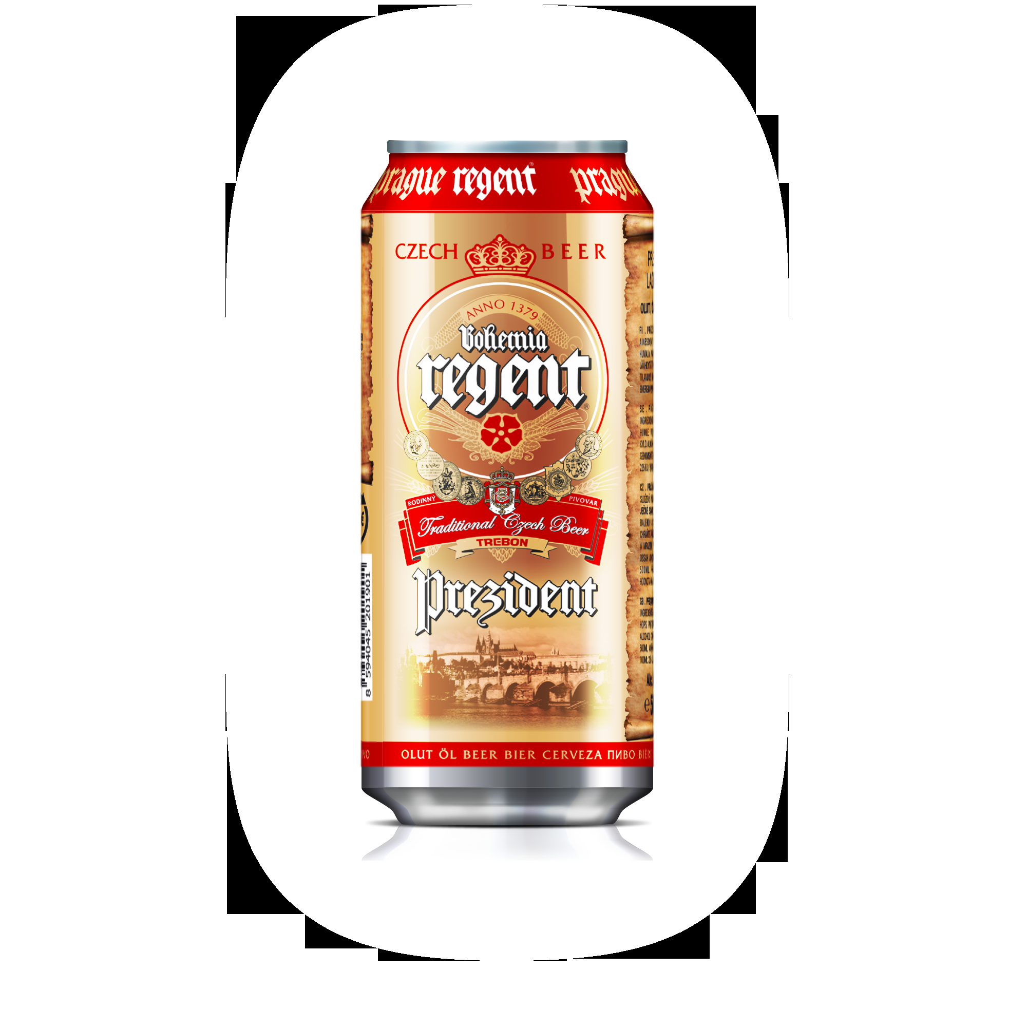 Bohemia Prezident Lager