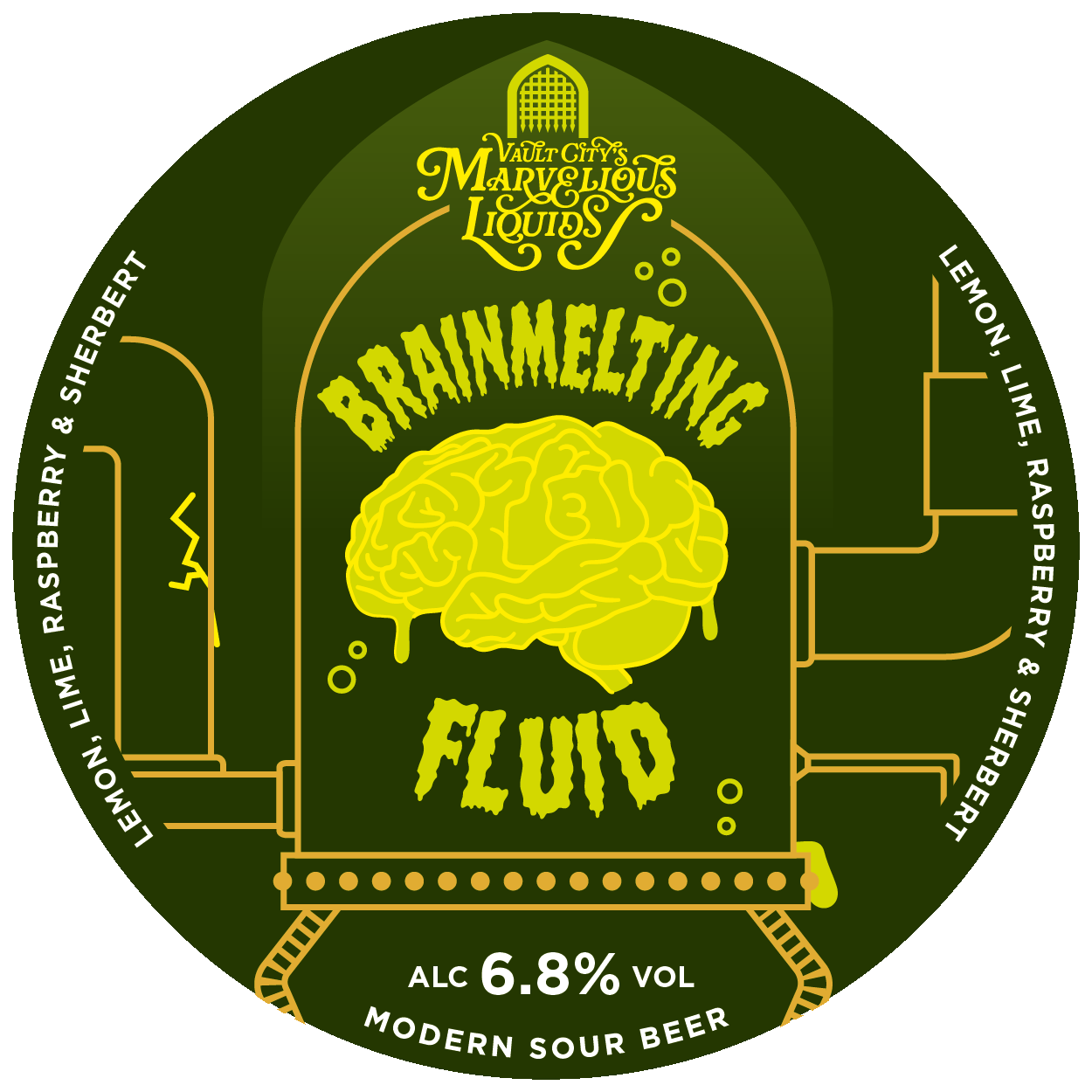 Vault City Brainmelting Fluid Candy Sour OWK