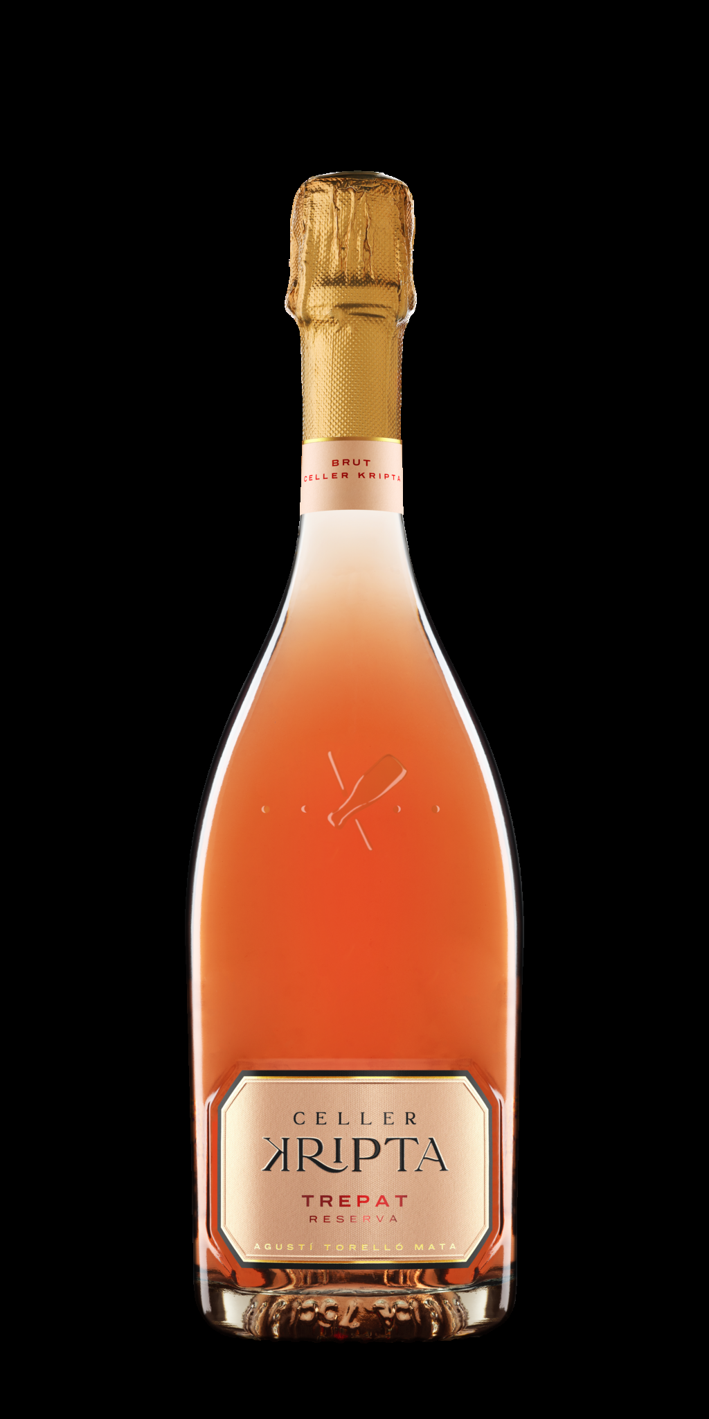 Celler Kripta Trepat Rosé Brut reserva