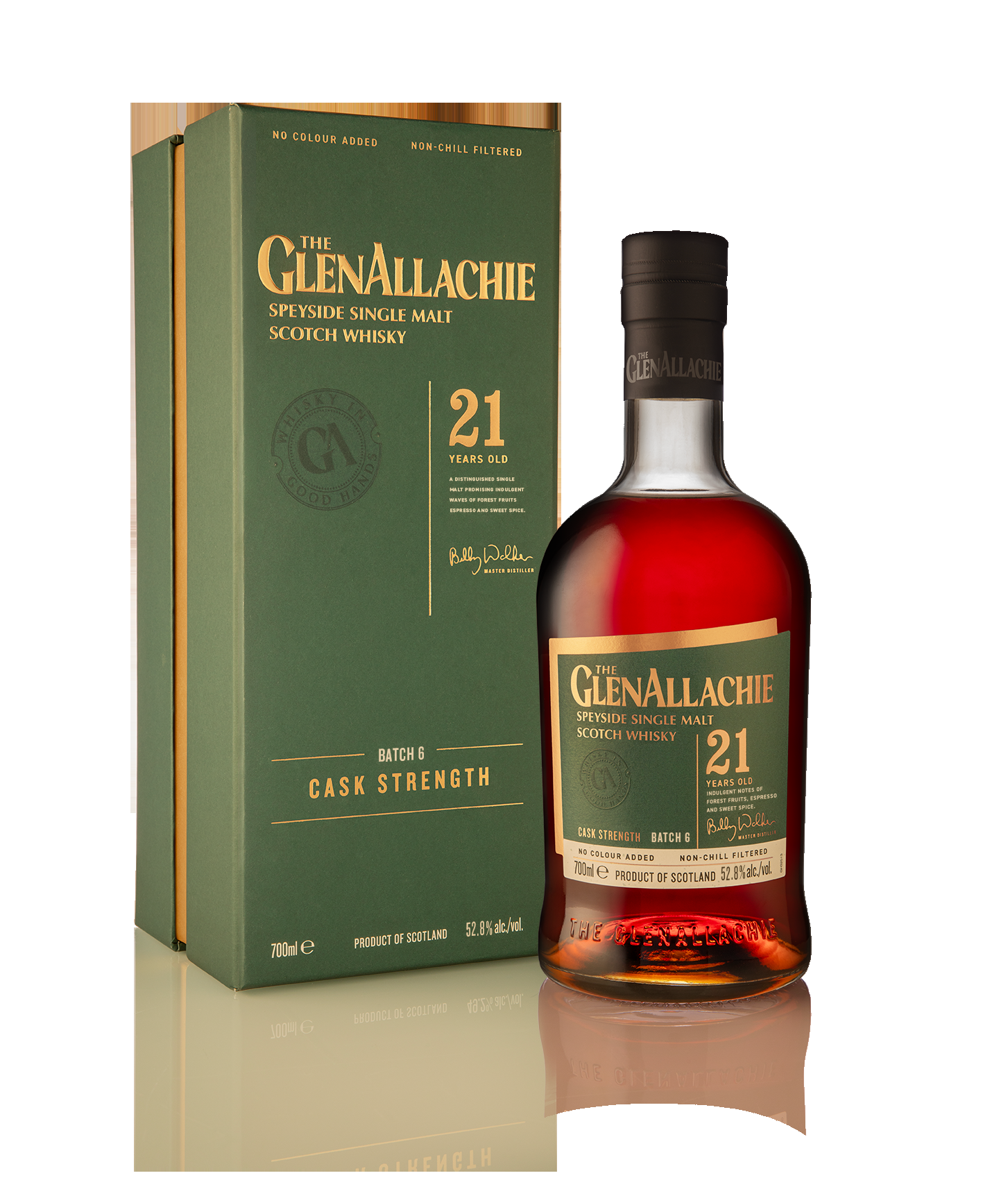 GlenAllachie 21-Year-Old Batch 6 Scotch Single Malt Whisky