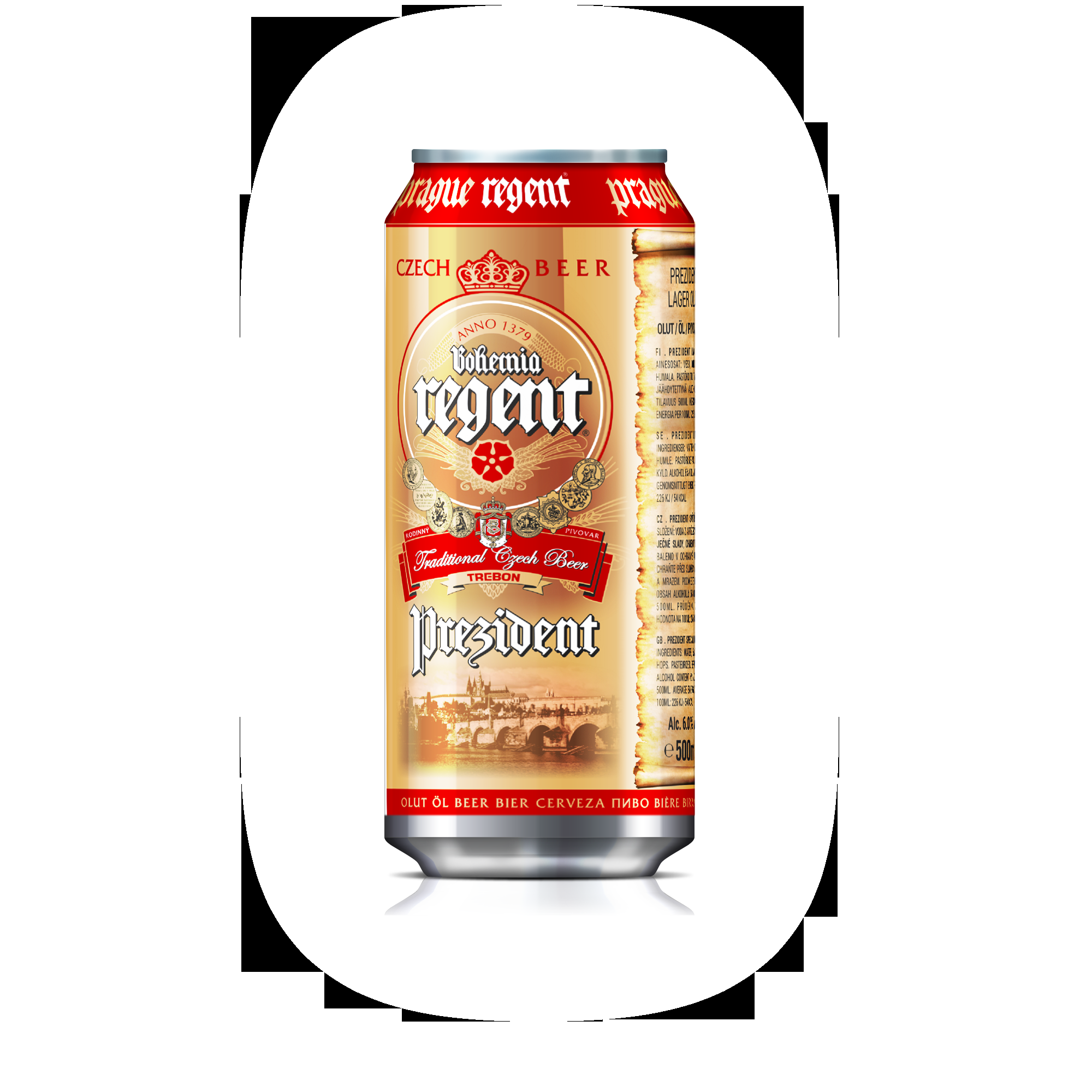 Bohemia Prezident Lager