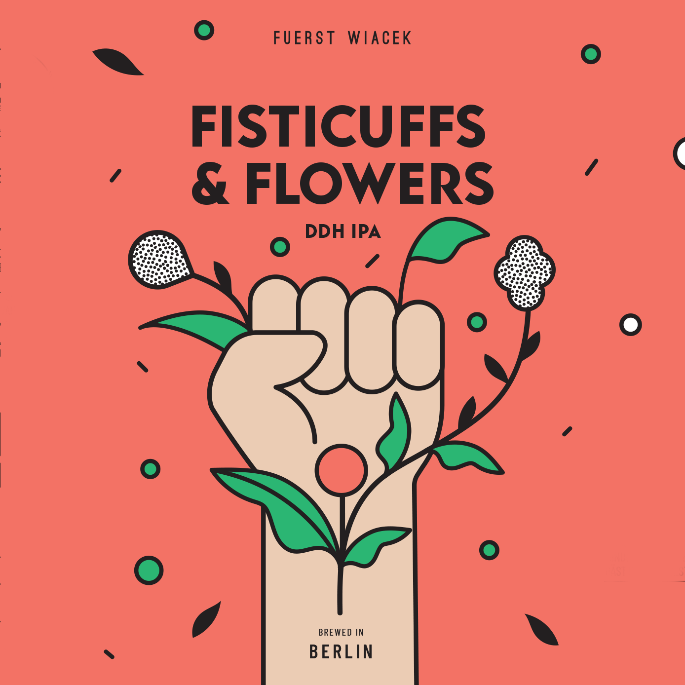 Fuerst Wiacek x KCBC Fisticuffs and Flowers DDH Hazy IPA
