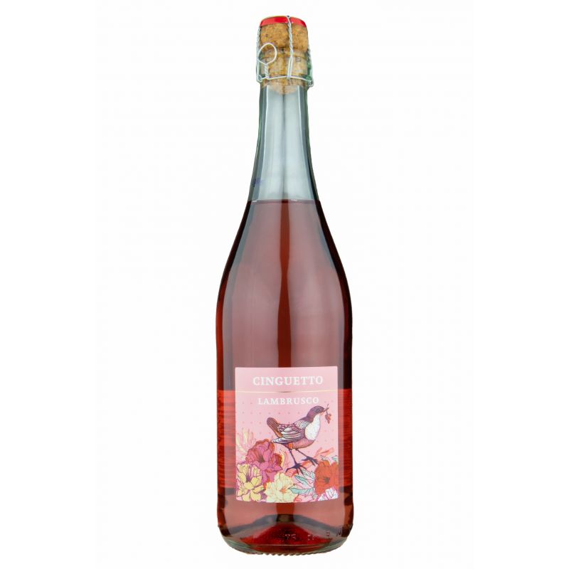 LÖYTÖ! Cinguetto Lambrusco Rosato 6/75 cl