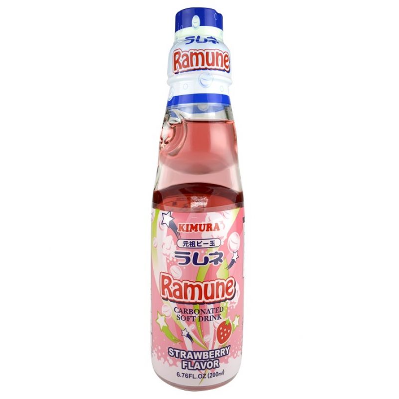 KIMURA GANSO RAMUNE STRAWBERRY 20cl