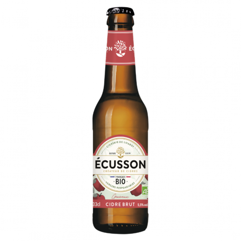 Ecusson Brut Bio 5,5% 33cl