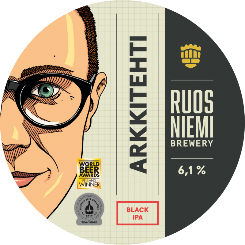 Arkkitehti Black IPA 30L KeyKeg