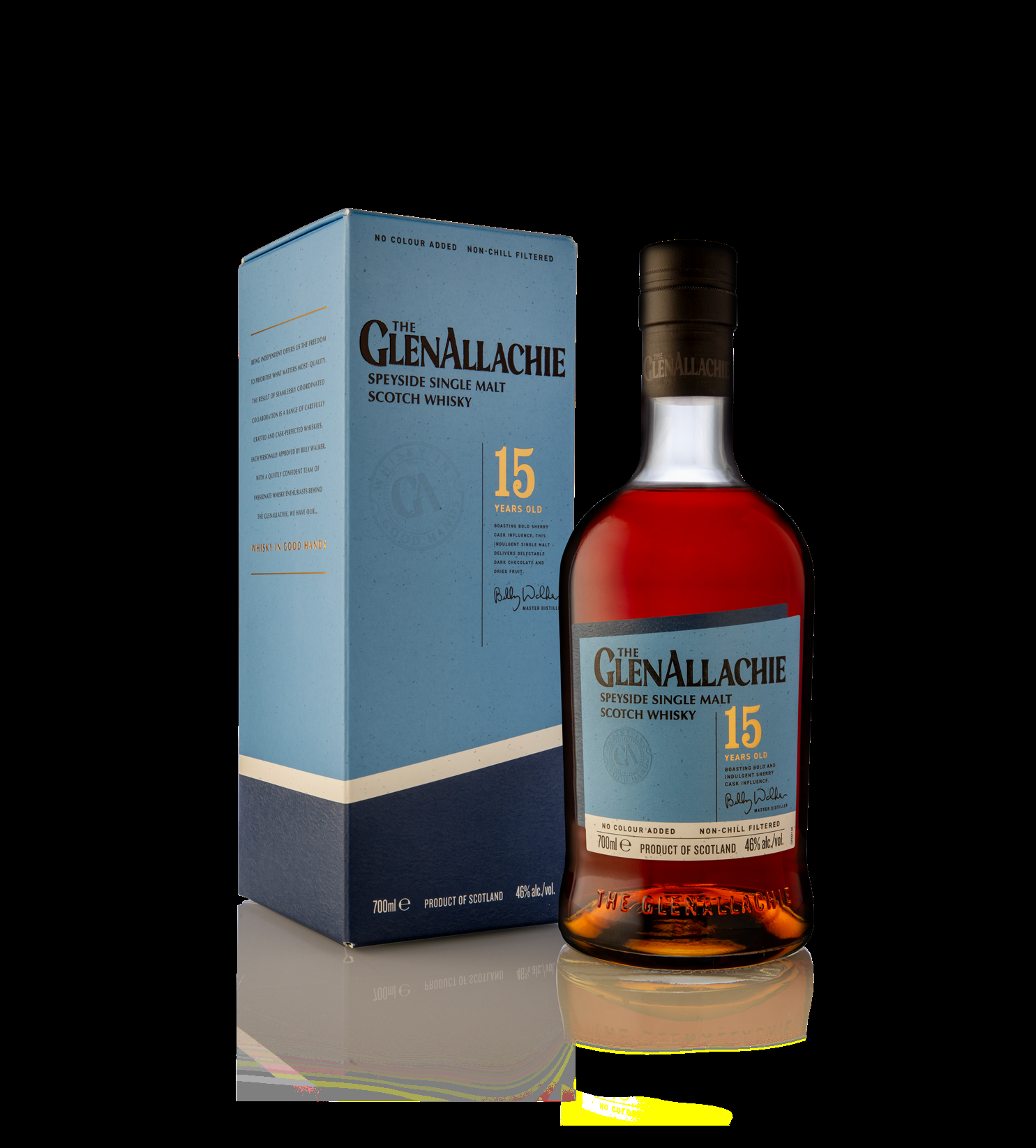 GlenAllachie 15 Year Old Scotch Single Malt Whisky