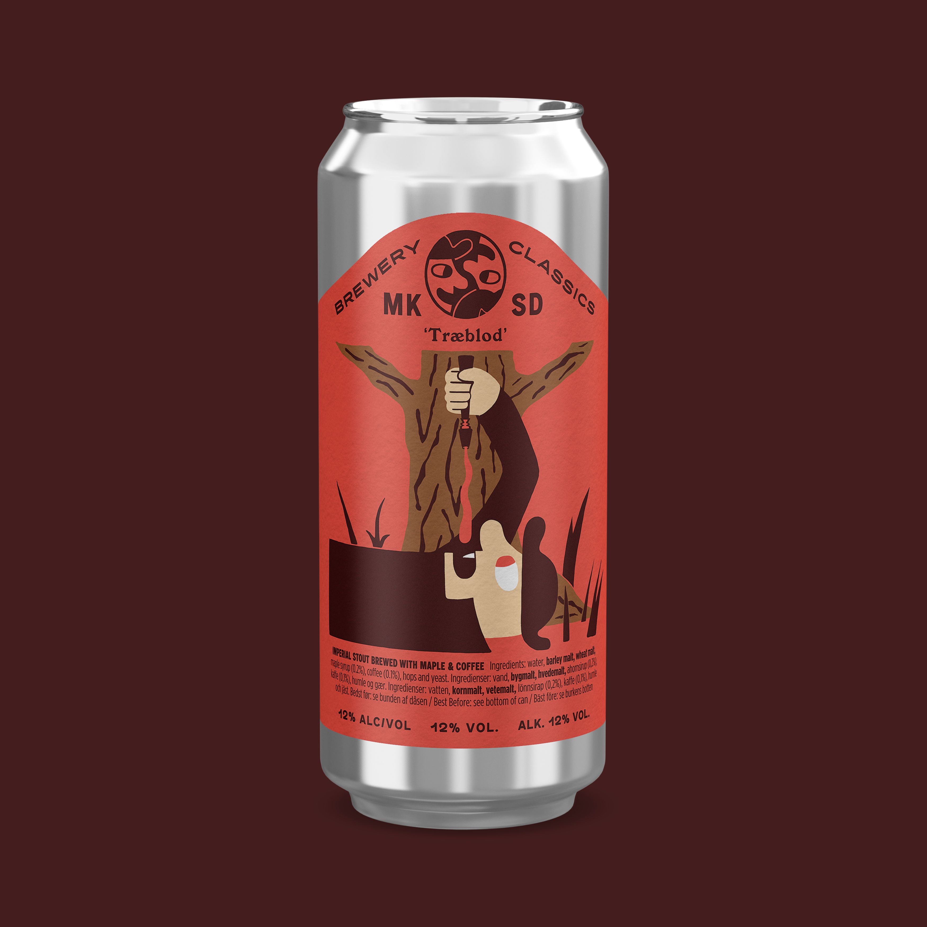 Mikkeller Traeblod Imperial Stout With Maple & Coffee