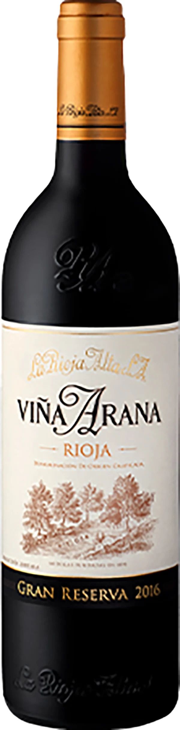 La Rioja Alta Viña Arana Gran Reserva 2016 – Kultamitalisti Vuoden Viinit 2025 -kilpailussa
