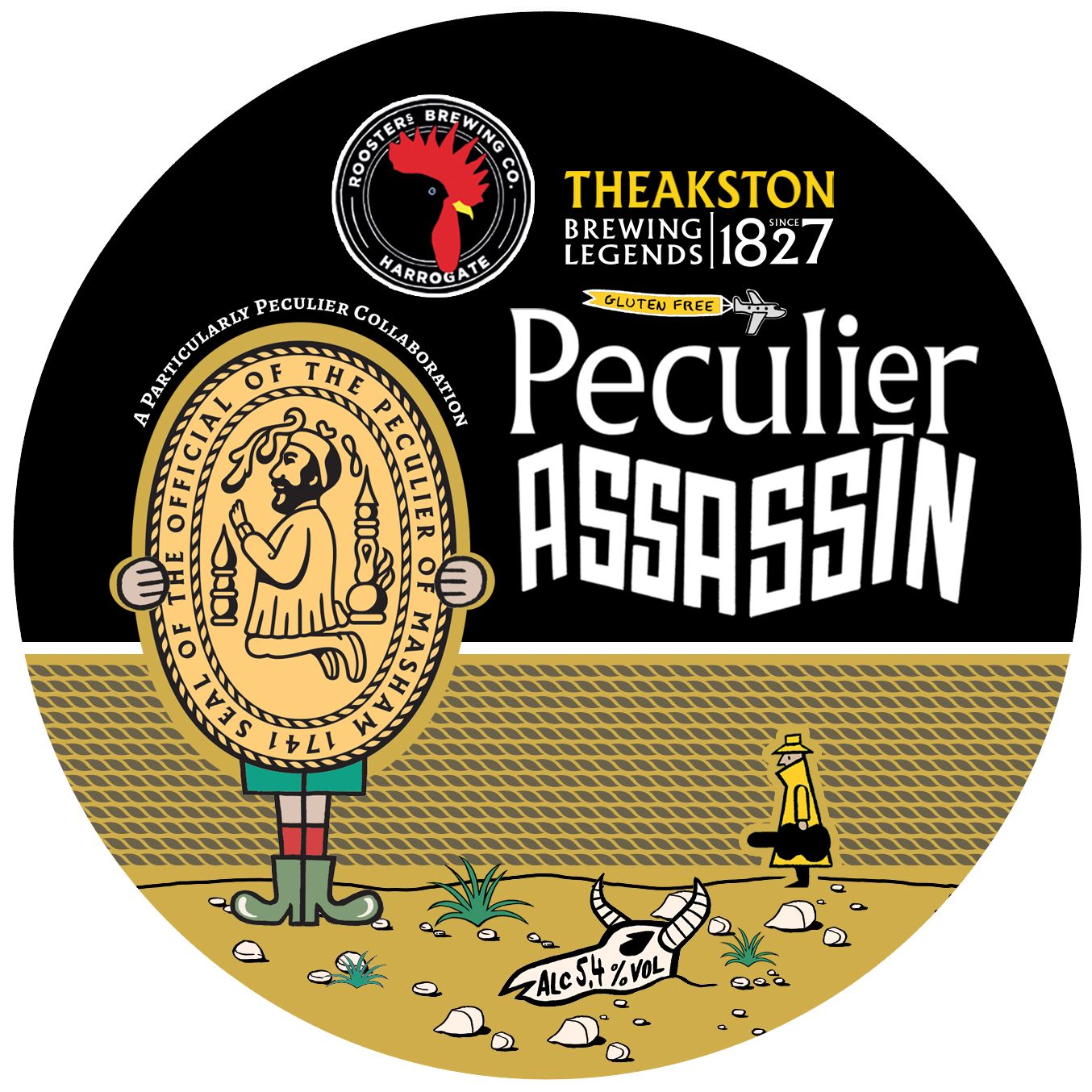 Roosters Peculier Assassin Gluten Free Owk