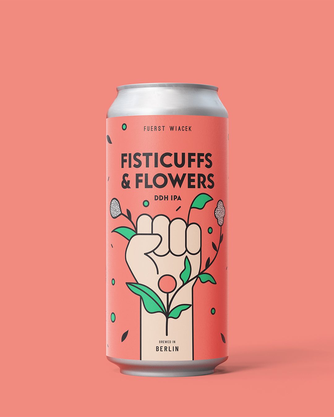 Fuerst Wiacek x KCBC Fisticuffs and Flowers DDH Hazy IPA TLK