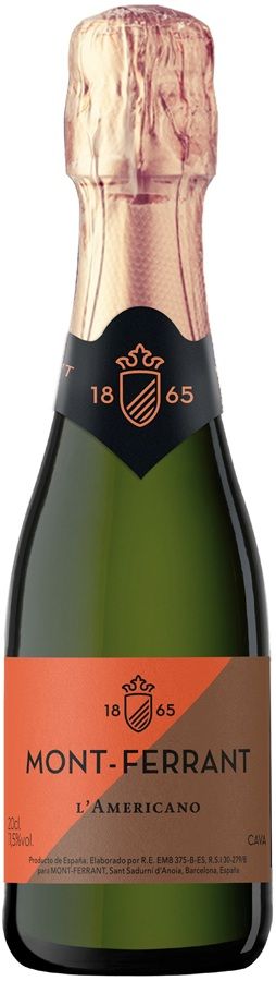 Mont-Ferrant Americano Organic Cava Brut Nature Piccolo