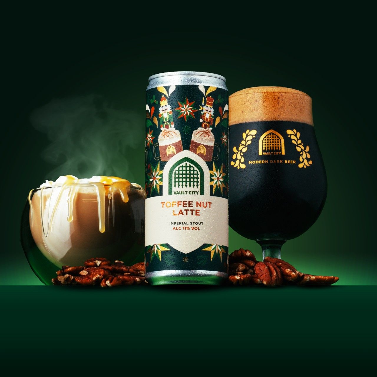 Vault City Toffee Nut Latte Imperial Pastry Stout can