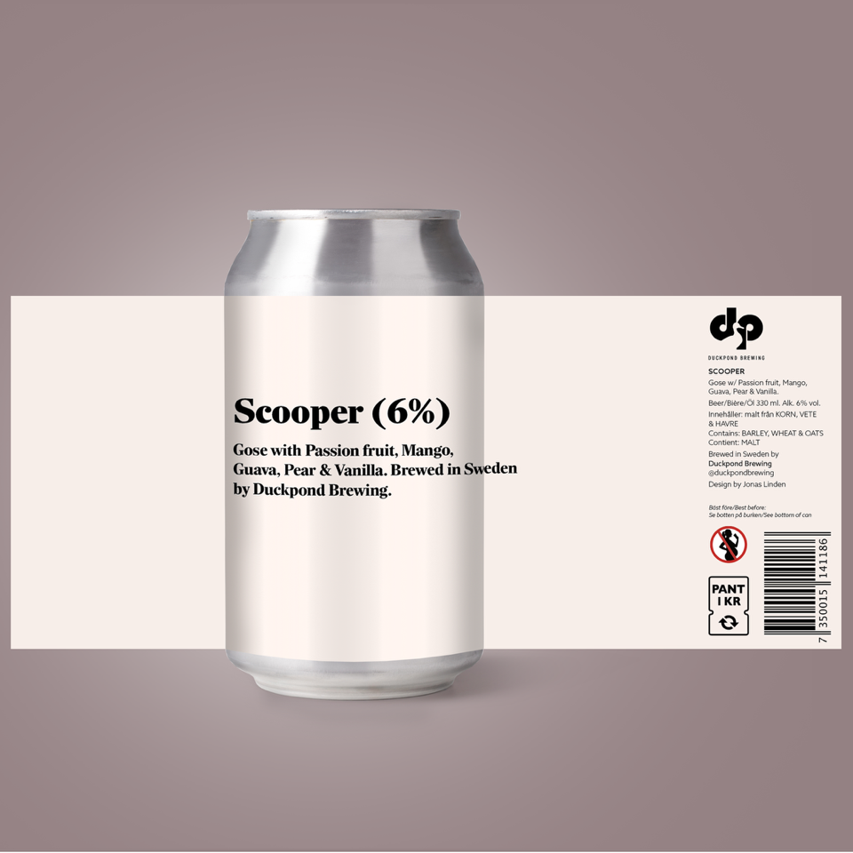 Duckpond Scooper Fruited Gose