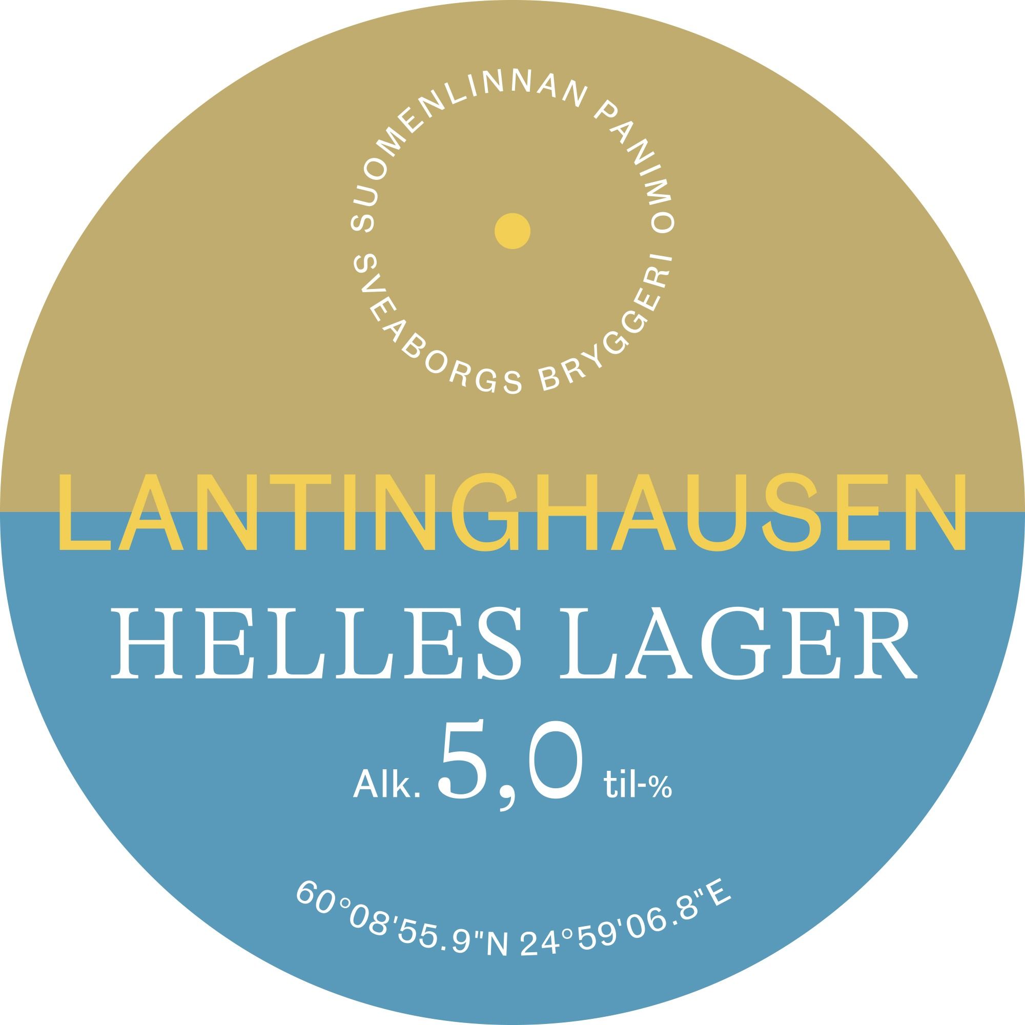 Suomenlinnan Panimo Lantinghausen Helles Owk